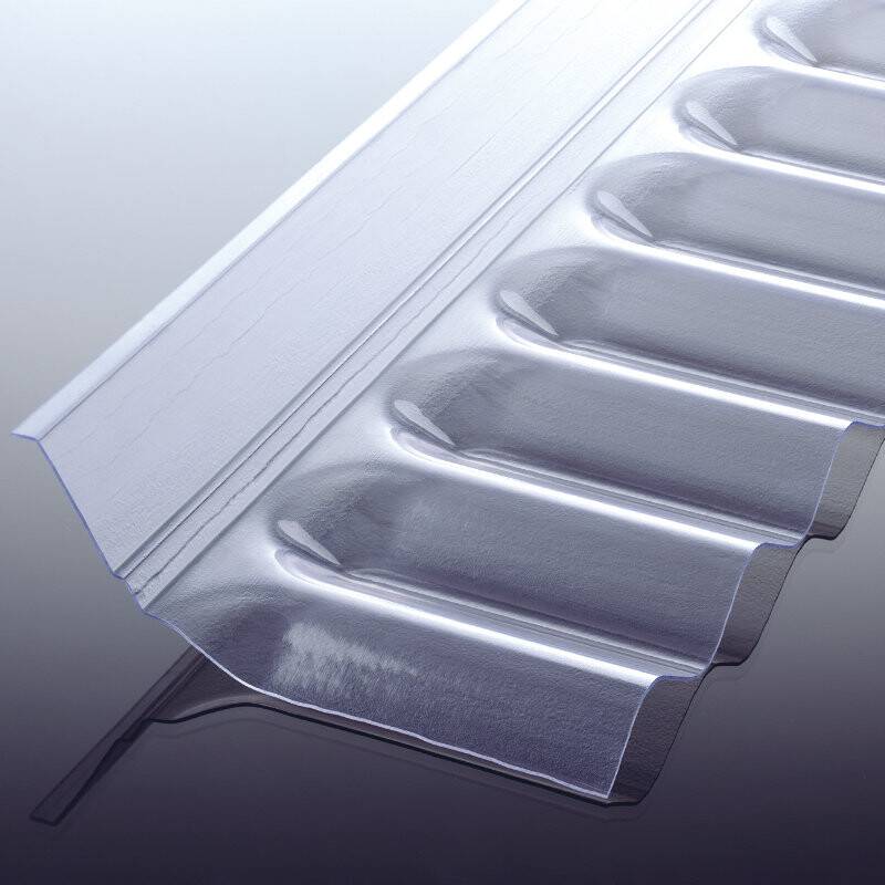Wandanschluss Sinus 76/18 PVC (1030x150x50 mm) von T&J