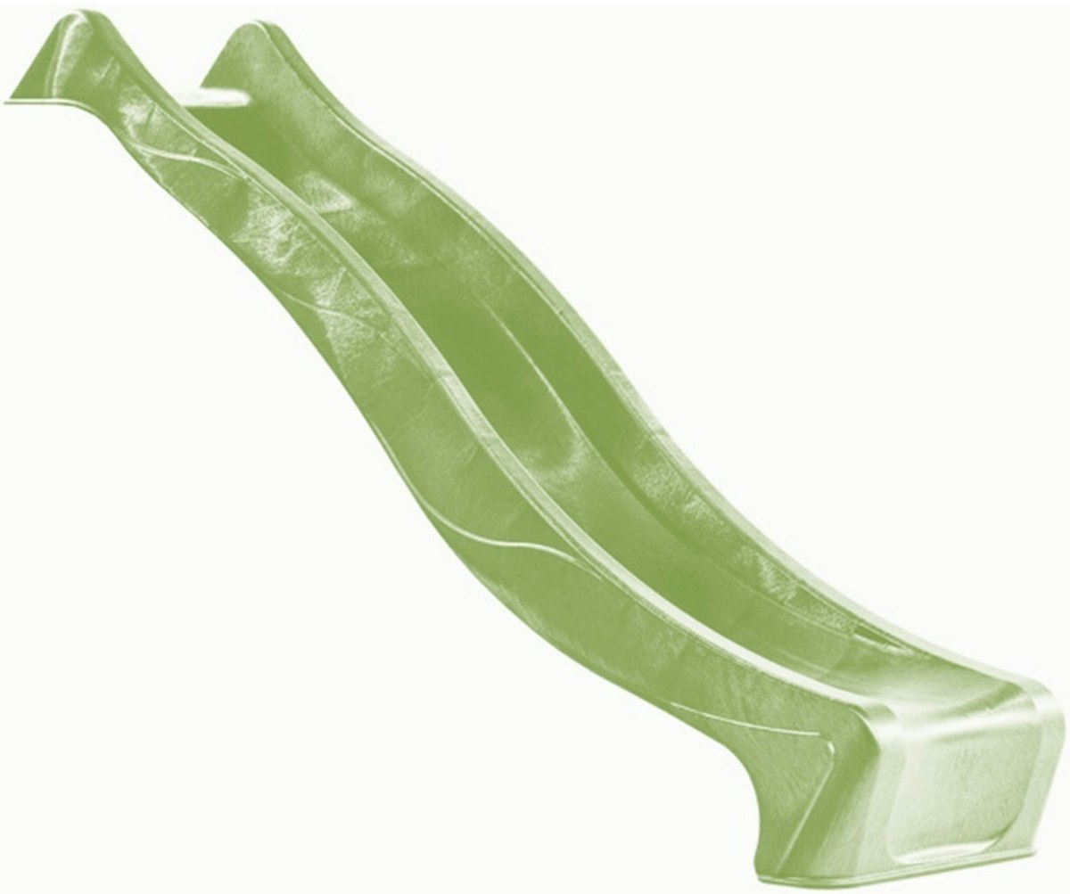 Wellenrutsche PE, apfelgrün, 290 x 46 cm, für Podesthöhe 150 cm von T&J