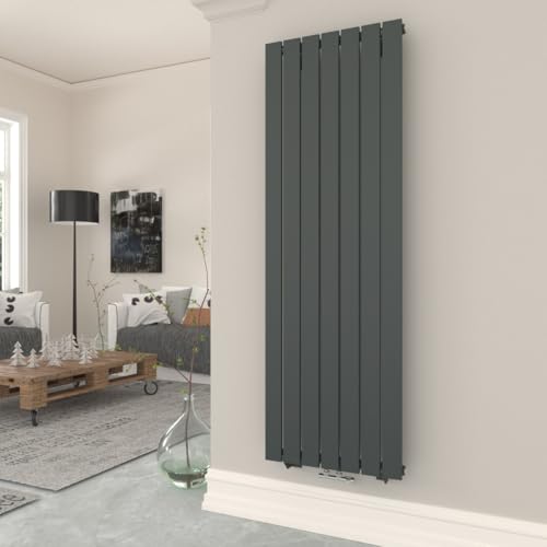 T&K Heizkörper Flach 1800x539mm Anthrazit Einlagig Design Heizkörper, Vertikal Moderne Paneelheizkörper Badheizkörper Für Mittelanschluss Heizung T&K Heizkörper Flach 1800x539mm Anthrazit Einlagig Design Heizkörper, Vertikal Moderne Paneelheizkörper Badheizkörper Für Mittelanschluss Heizung von T&K