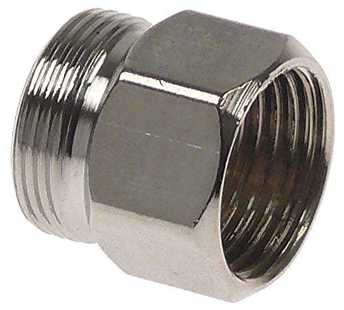 T&S Adapter für Brauseschlauch 7/8'-20UN IG 1/2' AG 7/8'-20UN von T&S Brass