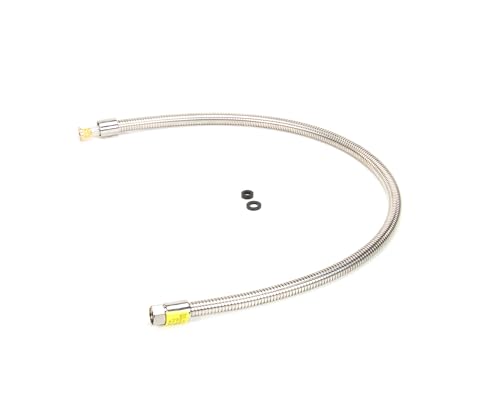 T&S Brass B-0044-H2A Flexibler Schlauch, Silber, 44' von T&S Brass