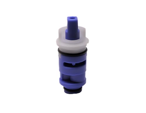 T & T Hardware Cold Side Wasserhahn Kartusche - Kompatibel mit Milwaukee, Universal Rundle & Sears - Passend für 11-7346, 4S-2C - 2-3/16 Zoll Länge - Waschmaschinenloses Design, Blau von T & T Hardware