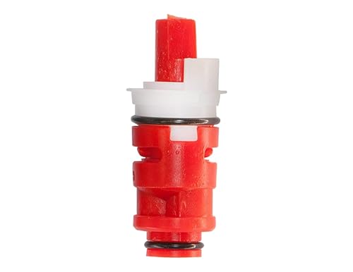 T & T Hardware Hot Side Wasserhahn-Kartusche - Kompatibel mit Milwaukee, Universal Rundle & Sears - Passend für P865, 11-7346, 4S-2H - 2-3/16 Zoll Länge - Waschmaschinenloses Design, Rot T & T Hardware Hot Side Wasserhahn-Kartusche - Kompatibel mit Milwaukee, Universal Rundle & Sears - Passend für P865, 11-7346, 4S-2H - 2-3/16 Zoll Länge - Waschmaschinenloses Design, Rot von T & T Hardware
