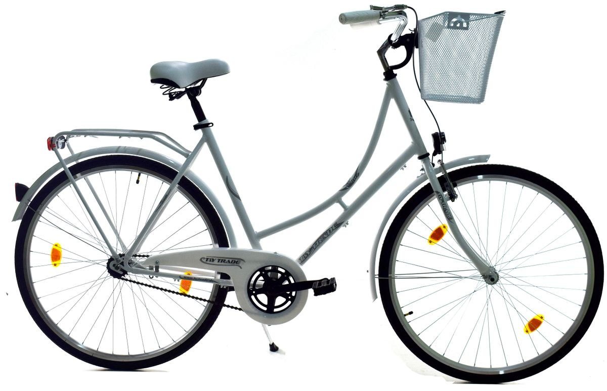 T&Y Trade Cityrad 28 ZOLL DAMEN CITY HOLLAND FAHRRAD BIKE Rad Rücktritt STVO Enur Weiß, 1 Gang, Rücktritt, Gepäckträger, Seitenständer, Korb T&Y Trade Cityrad 28 ZOLL DAMEN CITY HOLLAND FAHRRAD BIKE Rad Rücktritt STVO Enur Weiß, 1 Gang, Rücktritt, Gepäckträger, Seitenständer, Korb von T&Y Trade