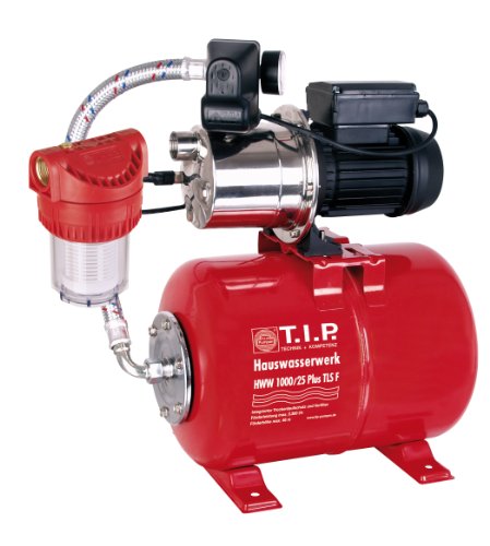 T.I.P. 31141 Hauswasserwerk HWW 1000/25 Plus TLS F mit Trockenlaufschutz und Vorfilter T.I.P. 31141 Hauswasserwerk HWW 1000/25 Plus TLS F mit Trockenlaufschutz und Vorfilter von T.I.P.