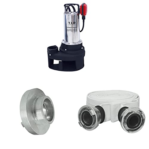 T.I.P. EXTREMA CUT 300/18 CX Mit C52-Storz-Kupplung 2 Zoll AG (59,61 mm) Und Bau- Und Industriegewebeschlauch Mit 2″ C 52-Storz-Kupplungen von T.I.P.