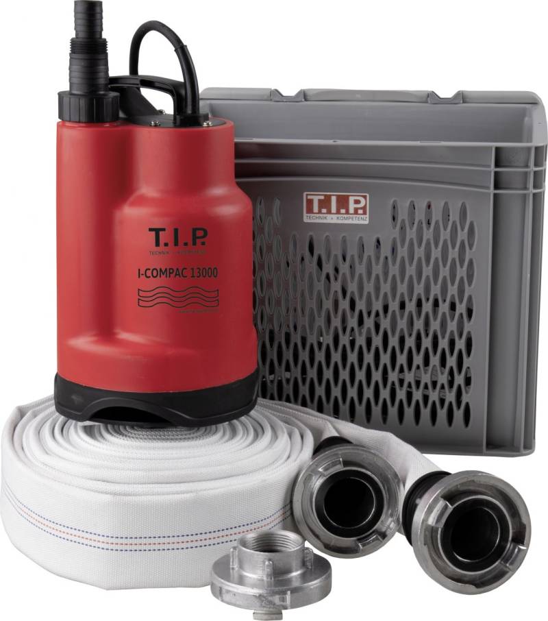 T.I.P. Schmutzwasser-Tauchpumpe I-COMPAC 13000 Hochwasser-Set von T.I.P.