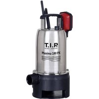T.I.P. - Technische Industrie Produkte Maxima 180 PX 30121 Schmutzwasser-Tauchpumpe 10500 l/h 7m von T.I.P. - Technische Industrie Produkte