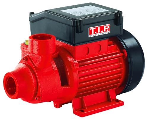 T.I.P. Gartenpumpe Guss GPP 2100 M – Leistungsstark, 2100 l/h Fördermenge, Ideal für sandhaltiges Wasser, robuste Messingkomponenten, 30183 von T.I.P.