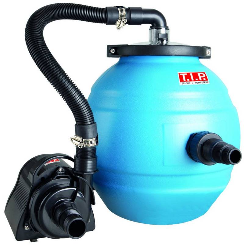 T.I.P. Pool-Filterpumpe T.I.P. Poolfilteranlage SPF 100 E schwarz/blau von T.I.P.