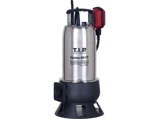 T.I.P. Schmutzwasser Tauchpumpe Maxima 400 CX 24000 l/h 9 m 950 Watt von T.I.P.