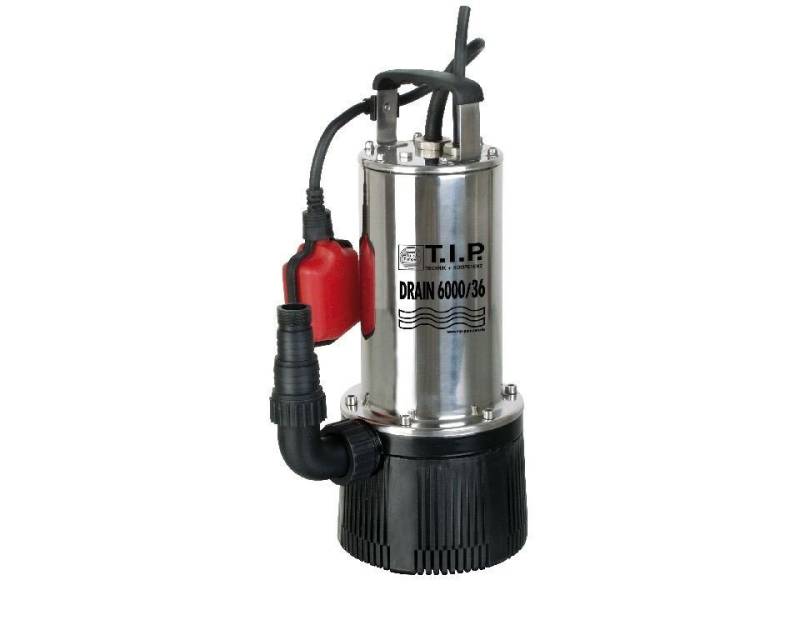 T.I.P. Tauchpumpe T.I.P. Klar-/Schmutzwasser Tauchpumpe Drain 6000 von T.I.P.