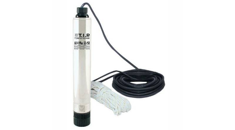 T.I.P. Tauchpumpe T.I.P. Tiefbrunnenpumpe AJ 4 Plus 55/50 3.300 l/h von T.I.P.