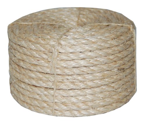 T.W. Evans Cordage Co. 22-410 3/8-Inch by 100-Feet Twisted Sisal Rope 1,9 cm x 30 m gedrehtes Sisalseil von T.W. Evans Cordage Co.