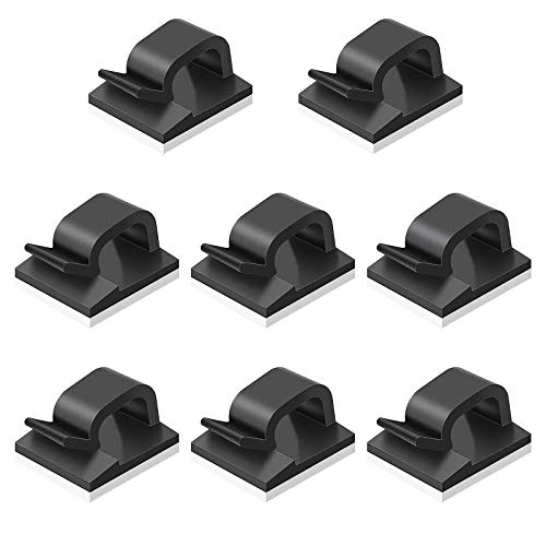 8pcs Cable Clip Organizer Kabelhalter Ohrhörer Winder Kabel Kabelaufwickler Cable Kabelaufwicklung Geeignet Zum Sortieren Verschiedener Linien, Um Verlust Und Knoten Zu Vermeiden (A) von T-