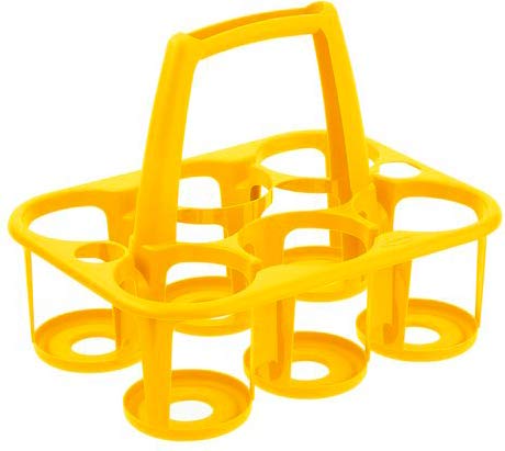 T. Flaschenhalter für 6 Flaschen aus Palstik mit Tragegriff T. Flaschenhalter für 6 Flaschen aus Palstik mit Tragegriff von T.