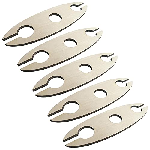 Weinglashalter / Weinglas Halter Gläserregal für 2 Weingläser und 1 Weinflasche , Weinflaschen- & Glashalter aus natürlichem Holz , kann in der Küche, auf dem Esstisch oder Bar platziert werden (5pcs) Weinglashalter / Weinglas Halter Gläserregal für 2 Weingläser und 1 Weinflasche , Weinflaschen- & Glashalter aus natürlichem Holz , kann in der Küche, auf dem Esstisch oder Bar platziert werden (5pcs) von T-