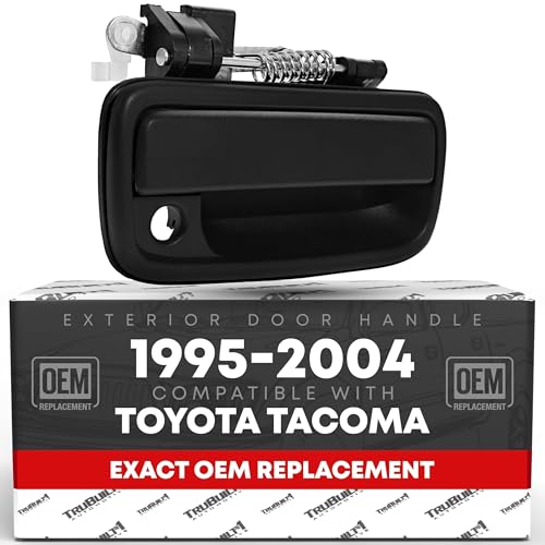 T1A Ersatz-Türgriff für Toyota Tacoma 69210-35020, vorne rechts, Beifahrerseite, Schwarz von T1A