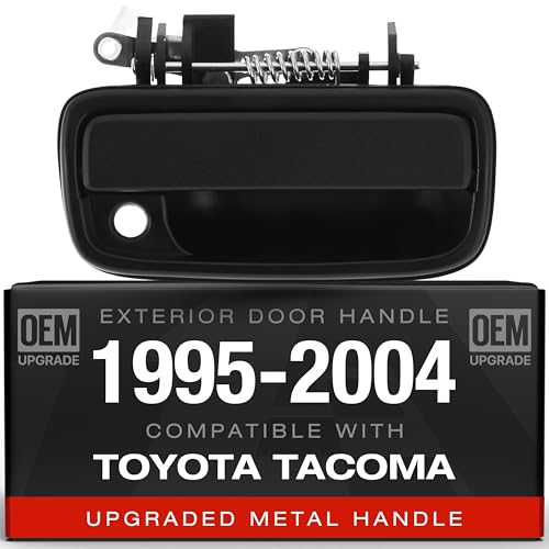 T1A Türgriff aus Metall, schwarz, außen vorne rechts, Beifahrerseite, Ersatz für Tacoma T1A-69210-35020-METAL von T1A