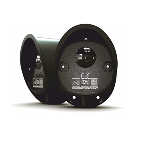 1 Paar Fotozellen Oval Infrarot, 12/24V AC/DC, IP44, 100 Meter Reichweite - Tecno Automation FTCCX5T 1 Paar Fotozellen Oval Infrarot, 12/24V AC/DC, IP44, 100 Meter Reichweite - Tecno Automation FTCCX5T von TA