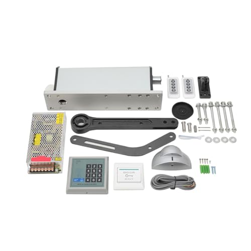 TABODD 25W Automatischer Türantrieb Elektrischer Türöffner, Automatik System Türantrieb Komplettset für Schwingtüren Automatischer Schwingtüröffner, Maximale Tragkraft: 140 kg TABODD 25W Automatischer Türantrieb Elektrischer Türöffner, Automatik System Türantrieb Komplettset für Schwingtüren Automatischer Schwingtüröffner, Maximale Tragkraft: 140 kg von TABODD