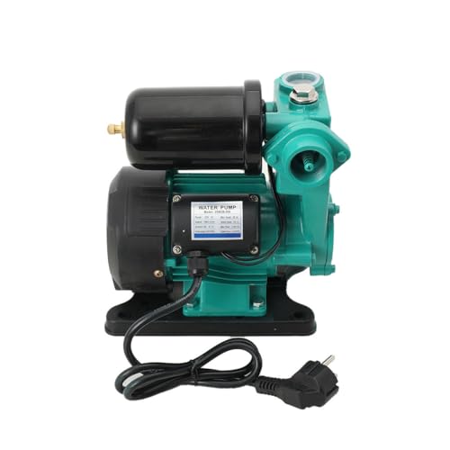 TABODD Hauswasserwerk Set Gartenpumpe 250W, 2100 L/h Liter 3,5 Bar Gartenpumpe Kreiselpumpe Jetpumpe 2 Liter Druckbehälter Hauswasserpumpe 25WZB-250 von TABODD