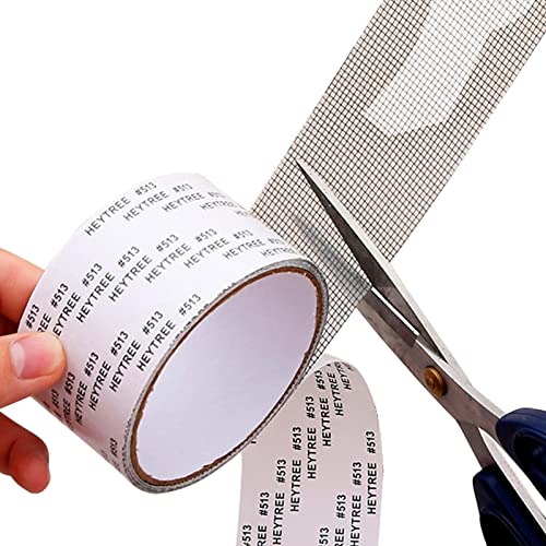 Stark klebendes Reparaturband, Fliegengitter-Reparaturset, stark klebendes Bildschirm-Reparaturband, Gitter-Reparatur, deckt Löcher und Risse sofort ab Stark klebendes Reparaturband, Fliegengitter-Reparaturset, stark klebendes Bildschirm-Reparaturband, Gitter-Reparatur, deckt Löcher und Risse sofort ab von TABSIRAH
