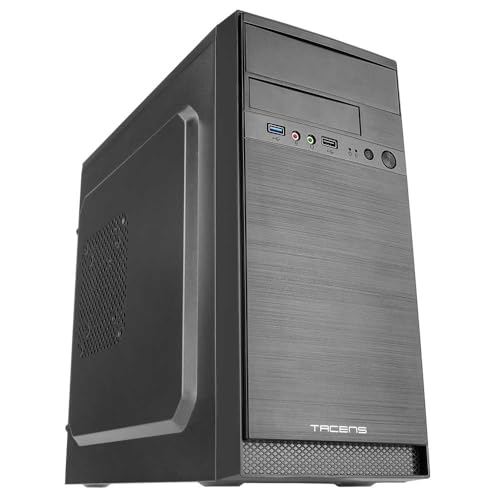 Tacens Anima AC4 - PC Gehäuse, Mini Tower, microATX, Aluminiumoberfläche, USB 3.0 von TACENS
