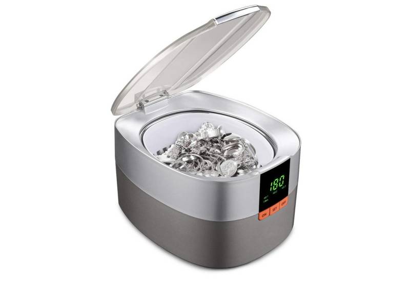 TACKLIFE Ultraschallreiniger, 750ml Ultraschallreinigungsgerät 35W 5 Zeitmodi von TACKLIFE