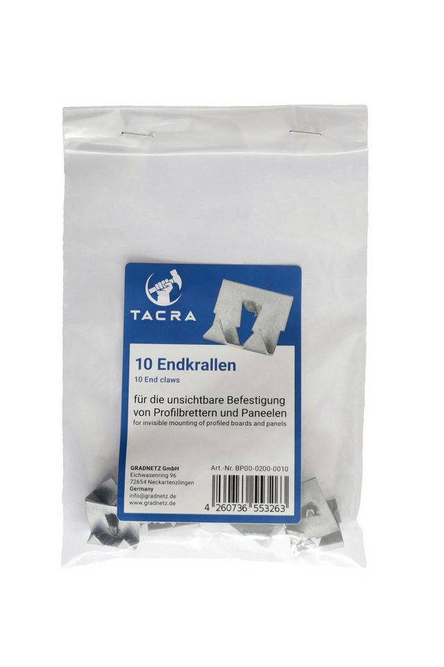 TACRA Profilholzkralle Endkrallen von TACRA