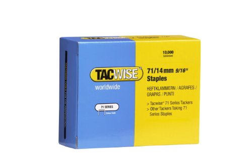 TACWISE 0371 Typ 71/14mm Heftklammern, 10.000 Stück von TACWISE