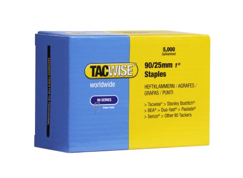 Tacwise 0308 Heftklammer, 25mm, 5000 Stück von TACWISE