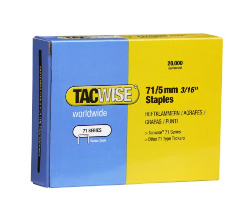Tacwise 0366 17/5mm Heftklammern, 20.000 Stück von TACWISE