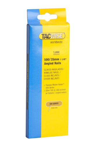 Tacwise 0482 Typ 500/35mm gewinkelte verzinkte Nägel, 1.000 Stück von TACWISE