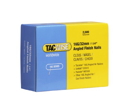 Tacwise 0769 Nägel Gewinkelt ( 16G/32mm,2.500 Stück pro Verpackung) von TACWISE