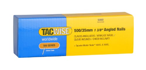 Tacwise 0826 Typ 500/35mm gewinkelte Nägel, 5.000 Stück von TACWISE