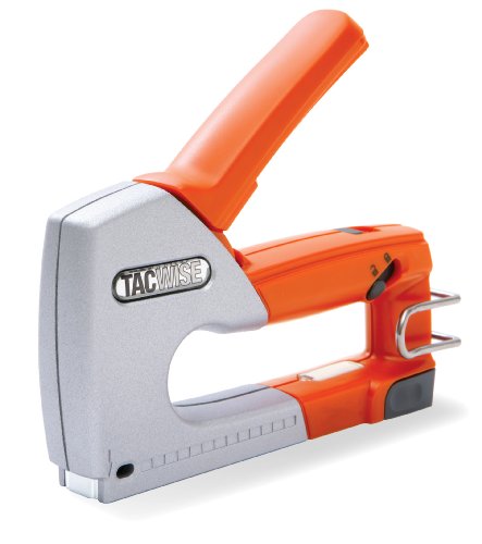 Tacwise 0882 Z1-13 Metall Handtacker (Typ 13/4-8mm Tackerklammern) Orange Silber von TACWISE