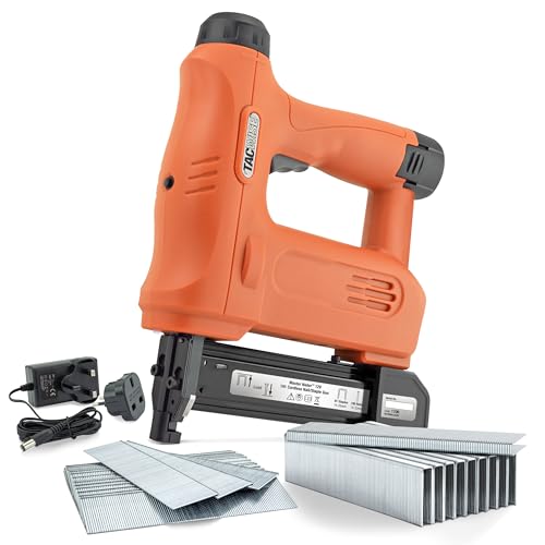 Tacwise 1700 Master Nailer 12V 191 Akku Klammer-/Nagelpistole mit 1000 Klammern und 2000 Nägeln, verwendet Typ 91 Klammern und Typ 18G Nägel von TACWISE