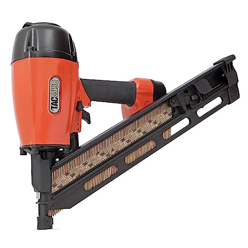 Tacwise KDH90V Abgewinkelte Druckluft-Streifennagler, Verwendet Papiergebundene Streifennägel, 50–90 mm, 34° Geneigt von TACWISE