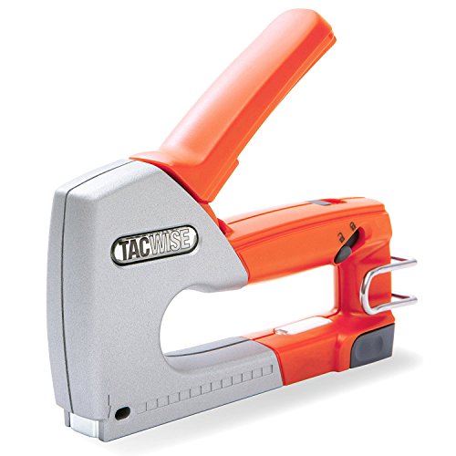 Tacwise 0854 Z1-140 Metall Handtacker (Typ 140/6-8mm Tackerklammern) Orange Silber von TACWISE