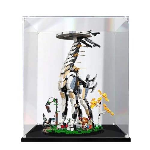 Acryl Vitrine Schaukasten Kompatibel Für Lego 76989 Horizon Forbidden West Langhals Modellbausatz Display Dustproof Case (Display Case Only) 3MM von TADALU