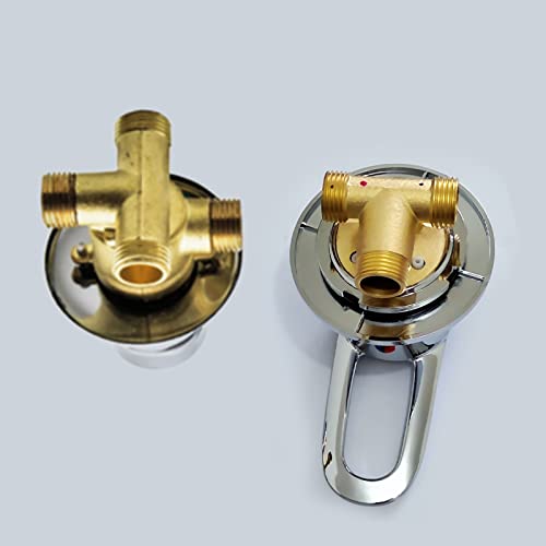 Duschmischer, 2/3/4/5-Wege-Auslass, Messing-Duschmischer Mit Gewinde, Separater Duschgriff Für Duschkabinen-Wasserhahn, Keramikkartusche,3 Way Thread Duschmischer, 2/3/4/5-Wege-Auslass, Messing-Duschmischer Mit Gewinde, Separater Duschgriff Für Duschkabinen-Wasserhahn, Keramikkartusche,3 Way Thread von TADALU