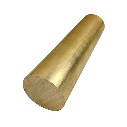 H59 Messingstange Messing-Rundschaft Drehstange Schaft-Set Messingstange Massiver Messingstab 0.8–8.5 Mm Durchmesser 4 Zoll/10 Cm Länge 5 Stück von TADALU