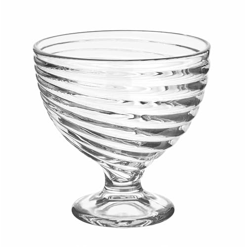 TADAR Codzienne sukcesy Eisbecher Eisschale Süsigkeitenbecher Eisglas Dessertschale Swirl 6 Stück 300 ml NEU&OVP von TADAR Codzienne sukcesy