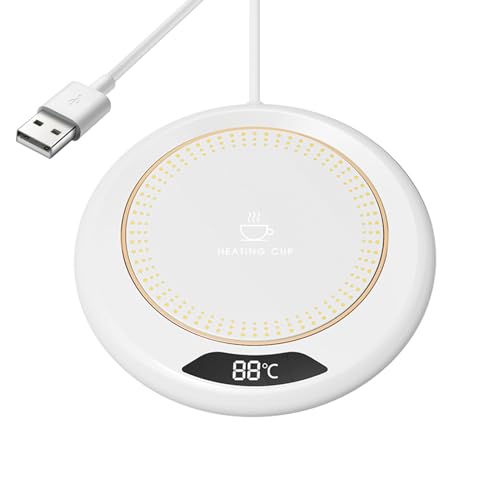 TADAYIM Becherwärmer - 3 Stufen Temperatur Kaffeetassenwärmer für Schreibtisch 20W | Elektrische Tassenwärmungsgerät zum Getränk Tee Milch Küchenzimmer Tischbar Hauswarming Kerzenfutter TADAYIM Becherwärmer - 3 Stufen Temperatur Kaffeetassenwärmer für Schreibtisch 20W | Elektrische Tassenwärmungsgerät zum Getränk Tee Milch Küchenzimmer Tischbar Hauswarming Kerzenfutter von TADAYIM