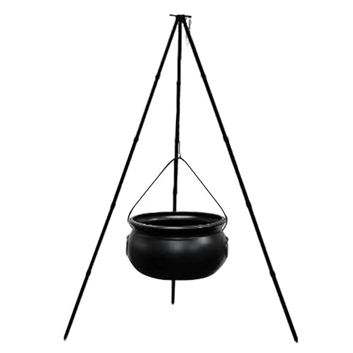 TADAYIM - HexenSüßigkeiten Schüssel Mit Ständer - Party Deko Süßigkeitenbehälter Eimer für Innen Außen Wohnzimmer Esstisch Leckereien von TADAYIM