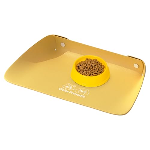 TADAYIM Hundefuttermatte – Welpen-Tischset zum Füttern – Ölbeständiges Hunde- und Katzenfutter-Platzset für Reisen, Zuhause, Küche, Wohnzimmer von TADAYIM