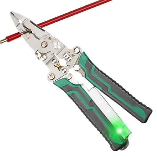 TADAYIM Kabelabisolierer,Kabelschneiderzange - Ergonomischer Griff Crimpzange Präzision Für Haushalt Elektroinstallation Netzwerkkabel TADAYIM Kabelabisolierer,Kabelschneiderzange - Ergonomischer Griff Crimpzange Präzision Für Haushalt Elektroinstallation Netzwerkkabel von TADAYIM