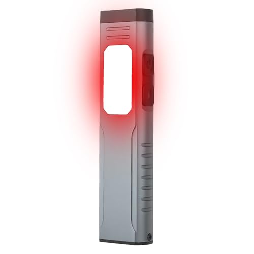 TADAYIM Kleine magnetische Taschenlampe | LED-Taschenlampe – USB-Taschenlampe mit Summer für Mechaniker, Wandern, Angeln, Jagd, Arbeit, Outdoor, Survival, Camping, Wandern von TADAYIM