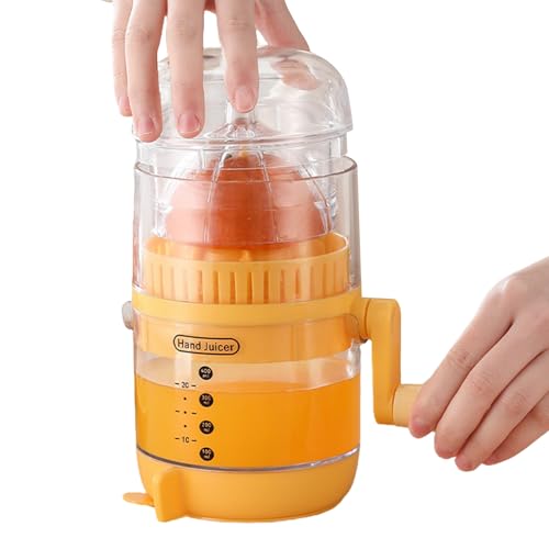 TADAYIM Manuelle Saftpresse, manuelle Zitruspresse, Handpresse, Zitronenpresse, Lebensmittelqualität, Limettenpresse, Reibahle, tragbarer -Extraktor mit Ausgießer für Küche, Camping, Picknick TADAYIM Manuelle Saftpresse, manuelle Zitruspresse, Handpresse, Zitronenpresse, Lebensmittelqualität, Limettenpresse, Reibahle, tragbarer -Extraktor mit Ausgießer für Küche, Camping, Picknick von TADAYIM